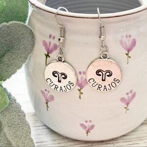 Vintage Capricorn earrings